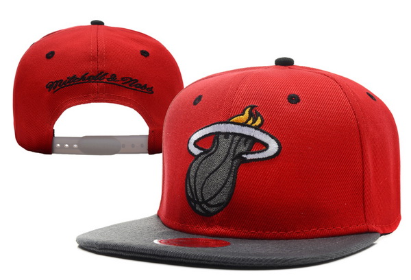 NBA Miami Heat MN Snapback Hat #124
